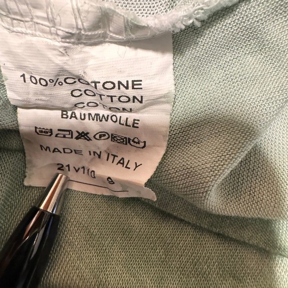 TieDye Handkerchief Hem Maxi Dress Asymmetric Cotton Boho Lagenlook Italy Resort - Picture 10 of 13